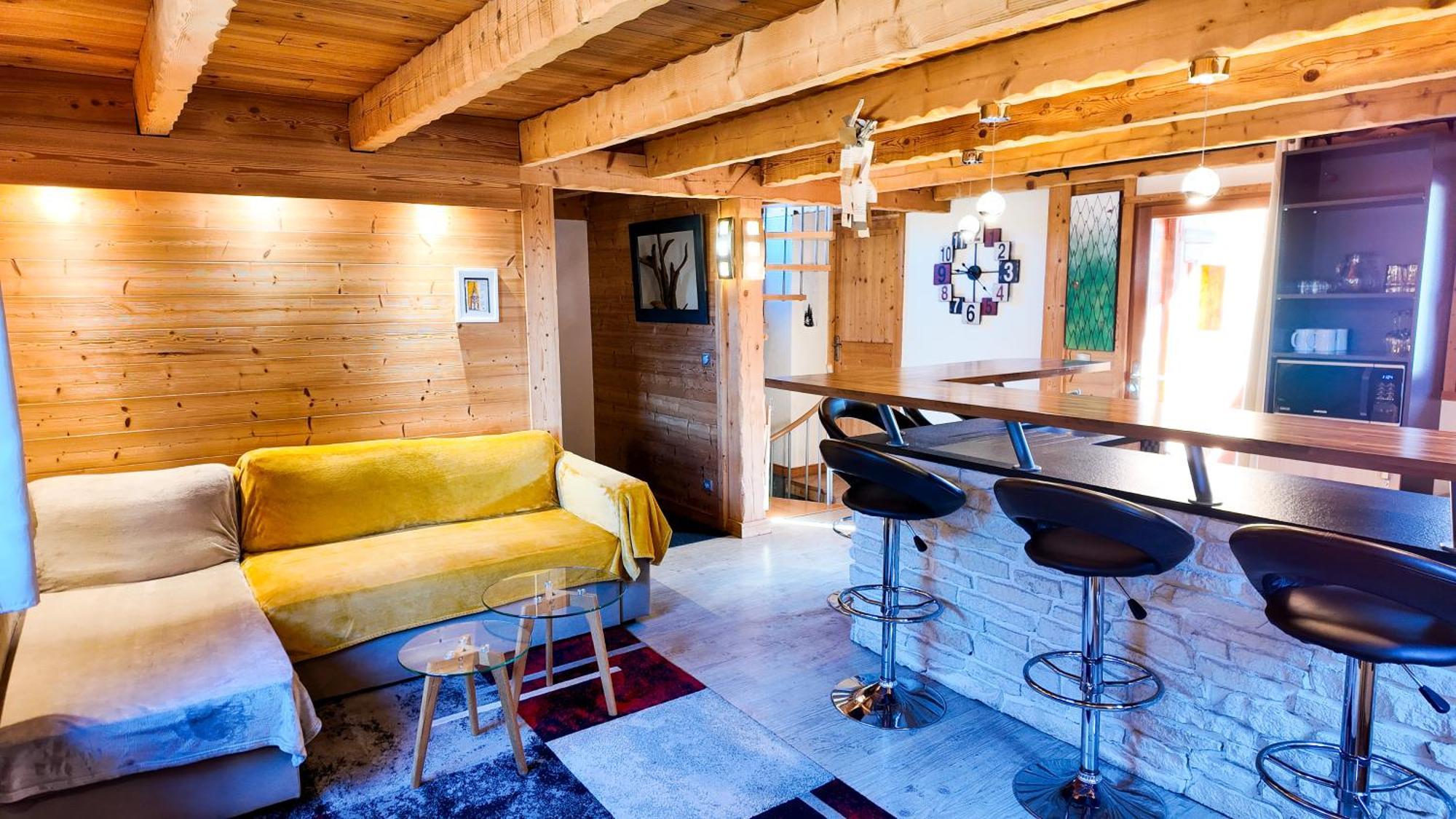 Le Grenier 1821 - Mini chalet - Centre village - AravisTour Saint-Jean-de-Sixt Extérieur photo